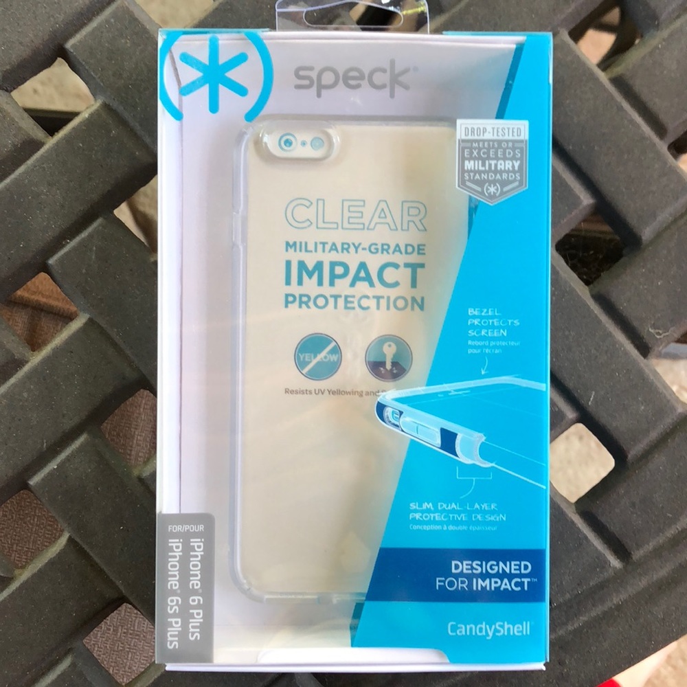iphone 6/6s Plus clear Speck case